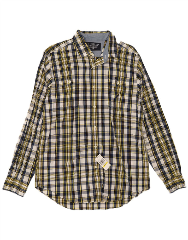 Nautica Chemise Homme Medium Carreaux Multicolores Coton