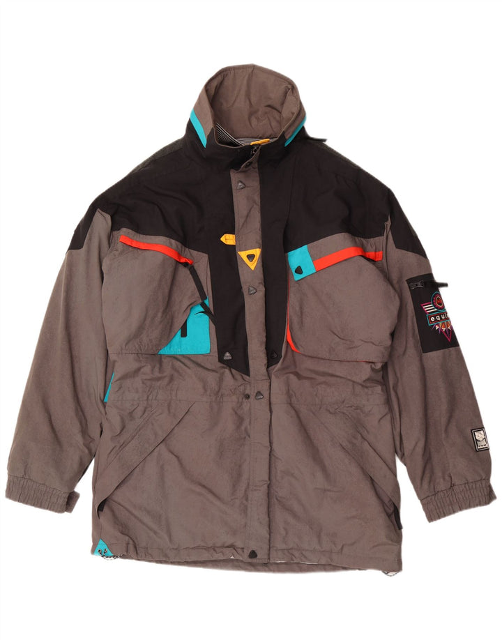 Helly Hansen Veste de ski graphique pour homme UK 38 Gris moyen Colourblock