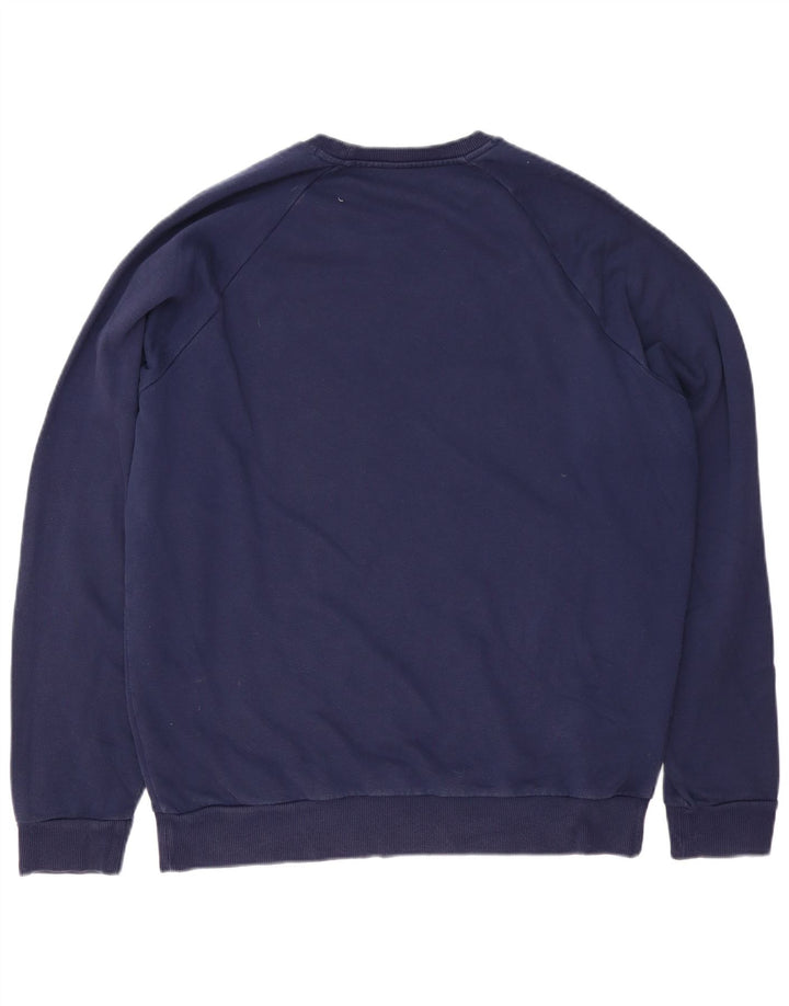 Under Armour Sweat-shirt pour homme en coton bleu marine Taille L