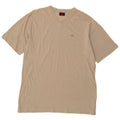 Kappa T-Shirt Homme Top Large Beige Coton