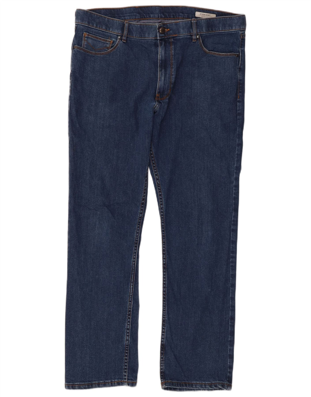 Marks & Spencer Jean droit homme W38 L31 bleu coton