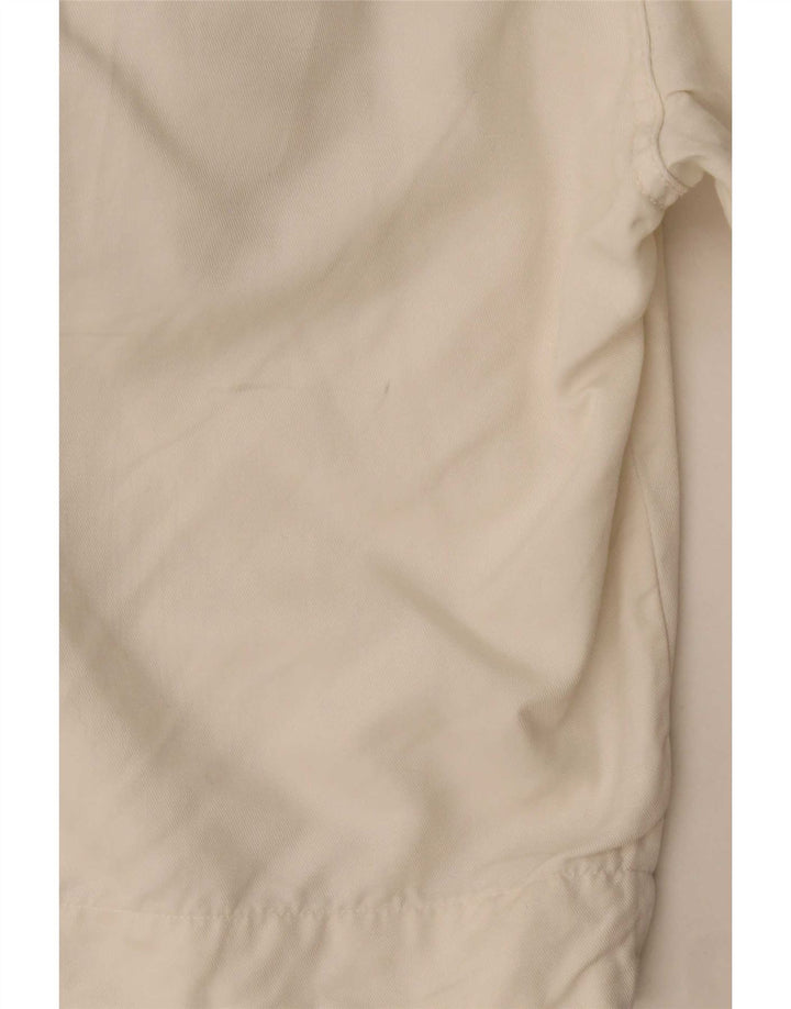 Diesel Short Cargo Femme W31 Coton Blanc Moyen