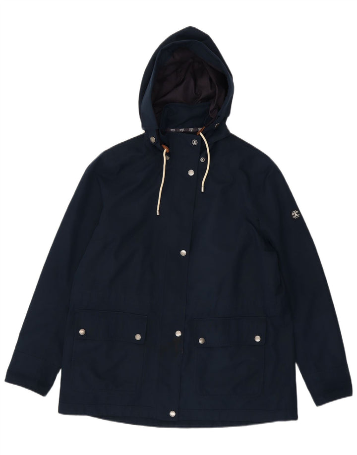 Barbour Veste utilitaire à capuche pour femme UK 14 Large Bleu marine
