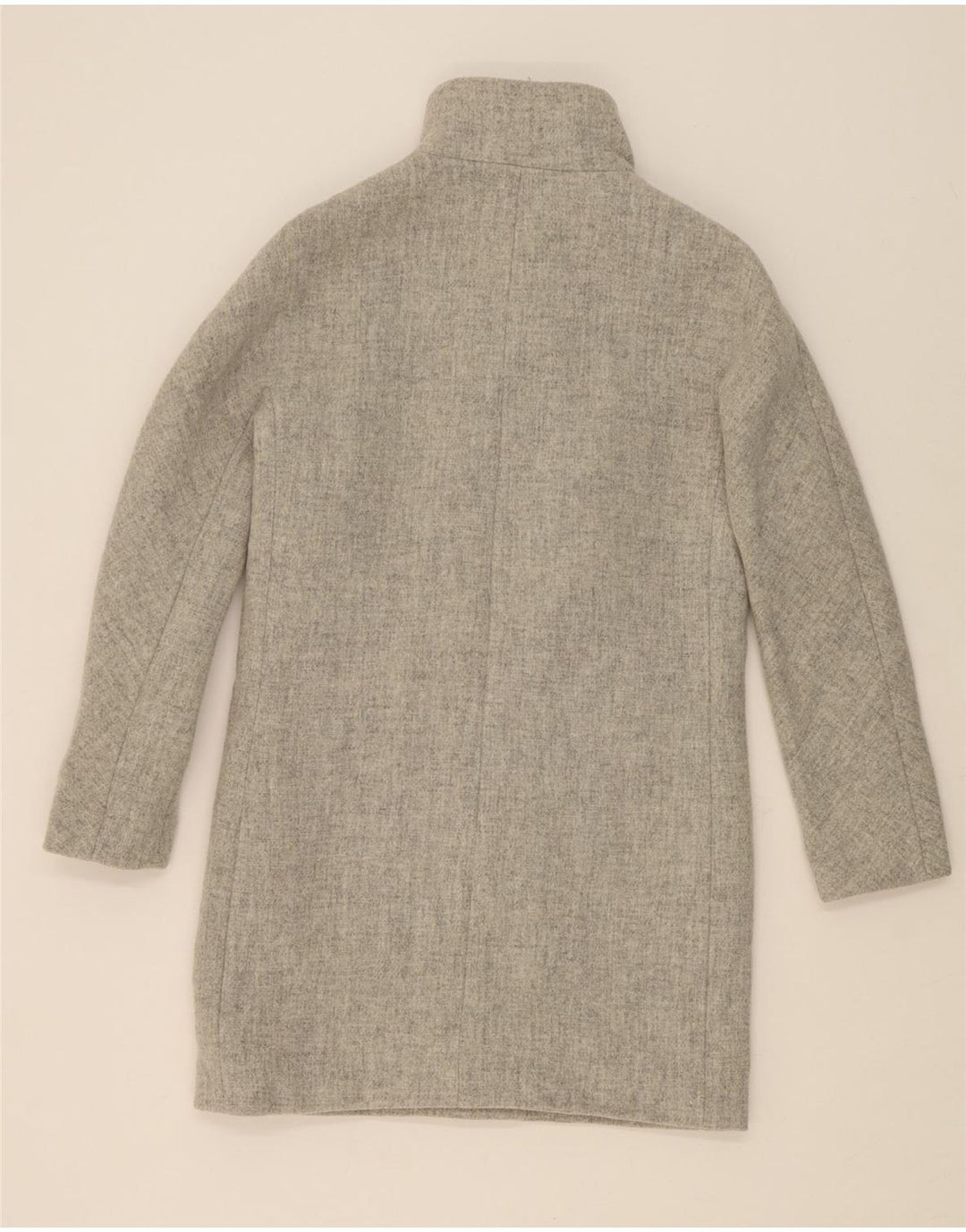 J. CREW Womens Loose Fit Overcoat US 0 XS Grey Wool Vintage J. Crew and Second-Hand J. Crew from Messina Hembry 