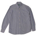 Benetton Chemise Femme UK 18 XL Bleu Coton