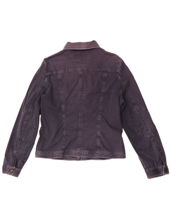 Bluestars Veste en jean pour femme UK 16 Large Bleu marine en coton