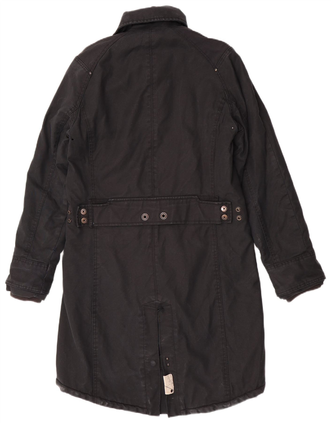 G-Star Manteau coupe-vent pour femme UK 40 Large Noir Coton