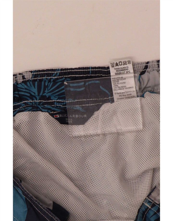 Marks & Spencer Short de Bain Blue Harbor Homme Bleu Marine Moyen Floral