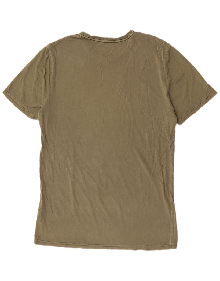 Volcom T-Shirt Homme Haut Large Kaki Coton