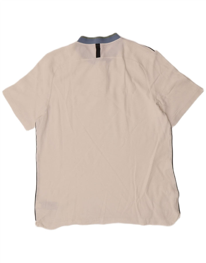 Nike Polo Homme XL Blanc Coton