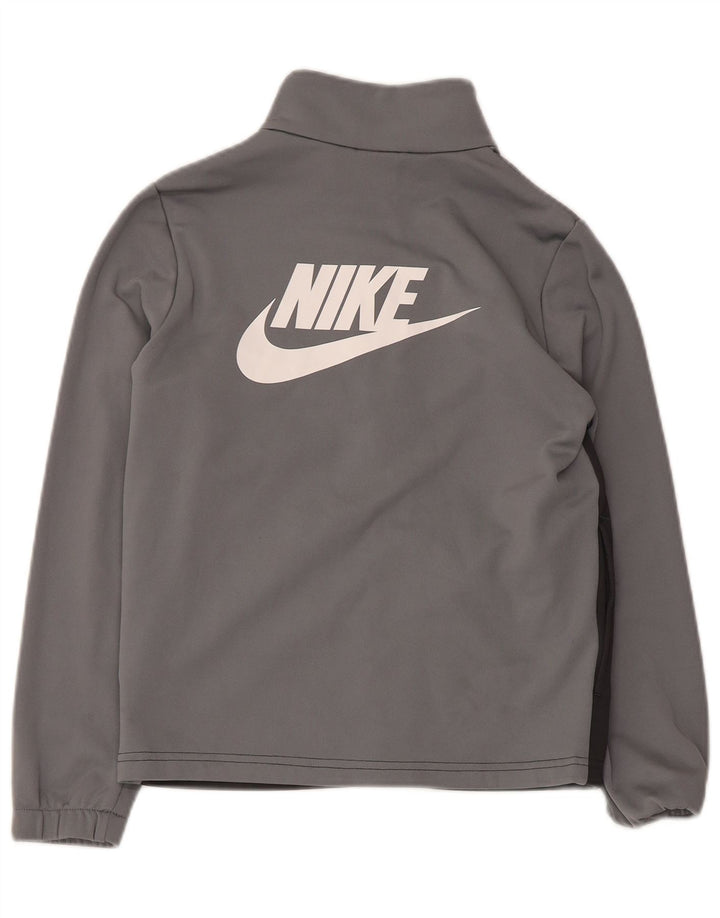 Veste de survêtement Nike Graphic pour garçon 10-11 ans Gris moyen colour block