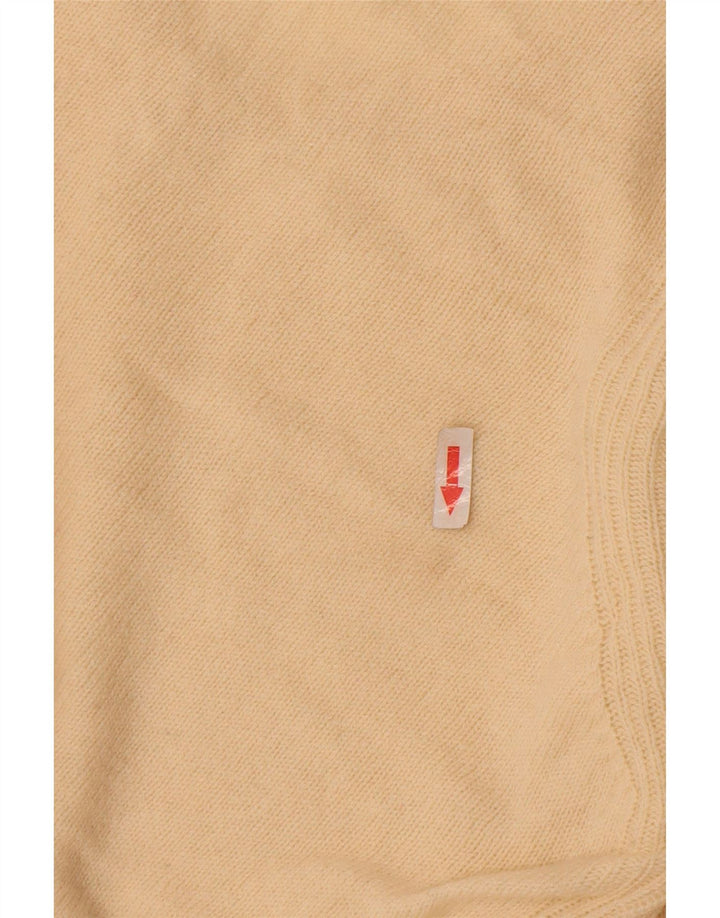 Marks & Spencer Pull col V pour femme en laine blanc cassé moyen