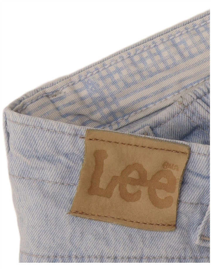 Lee Short en jean taille haute pour femme W30 Bleu moyen