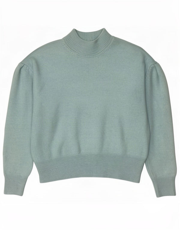 Marks & Spencer Pull col roulé pour femme UK 16 Large Turquoise