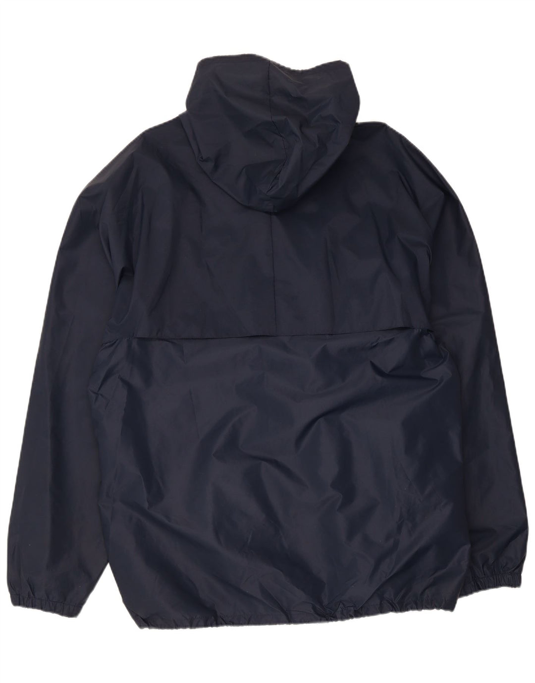K-Way Veste de pluie à capuche pour homme UK 40 Large Bleu marine