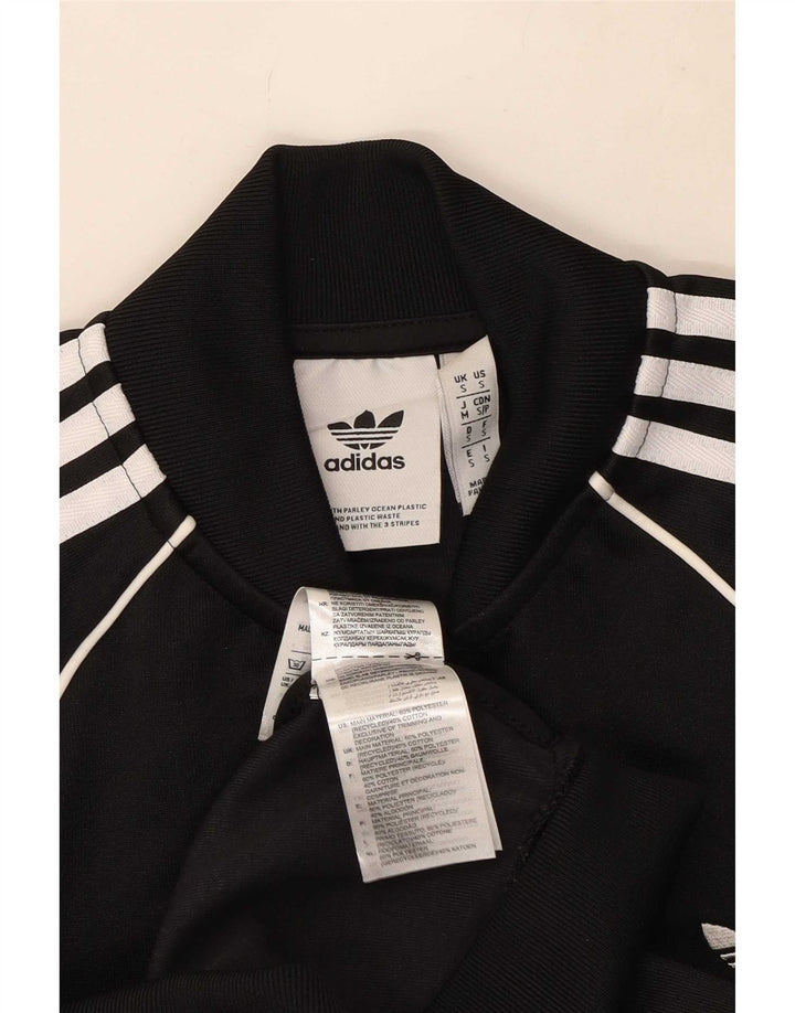 Adidas Veste de survêtement pour homme Petit coton noir