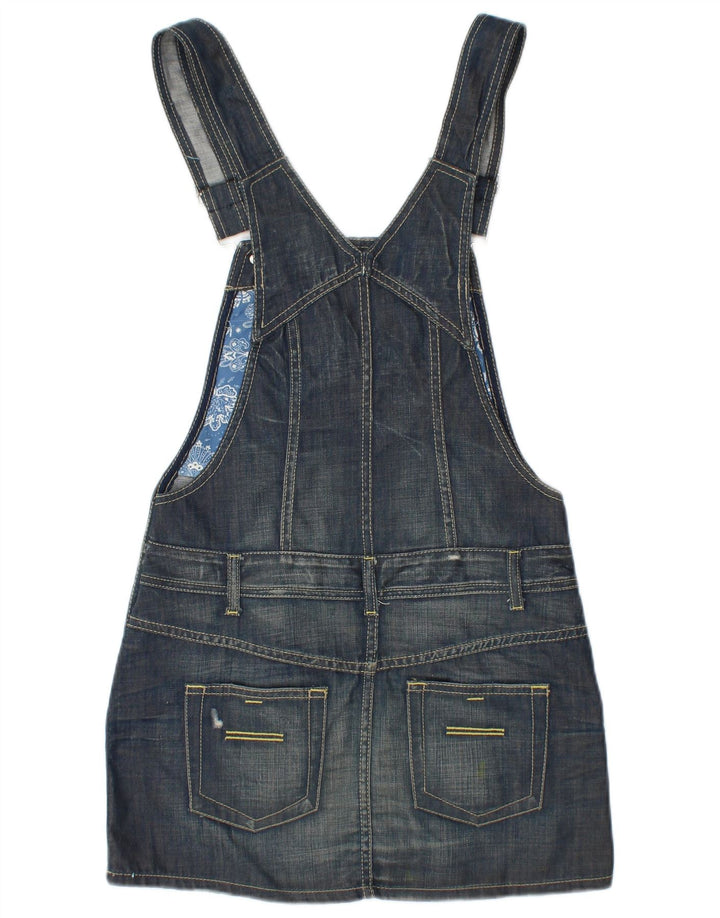 BENETTON Womens Dungarees Denim Skirt W30 Medium  Blue