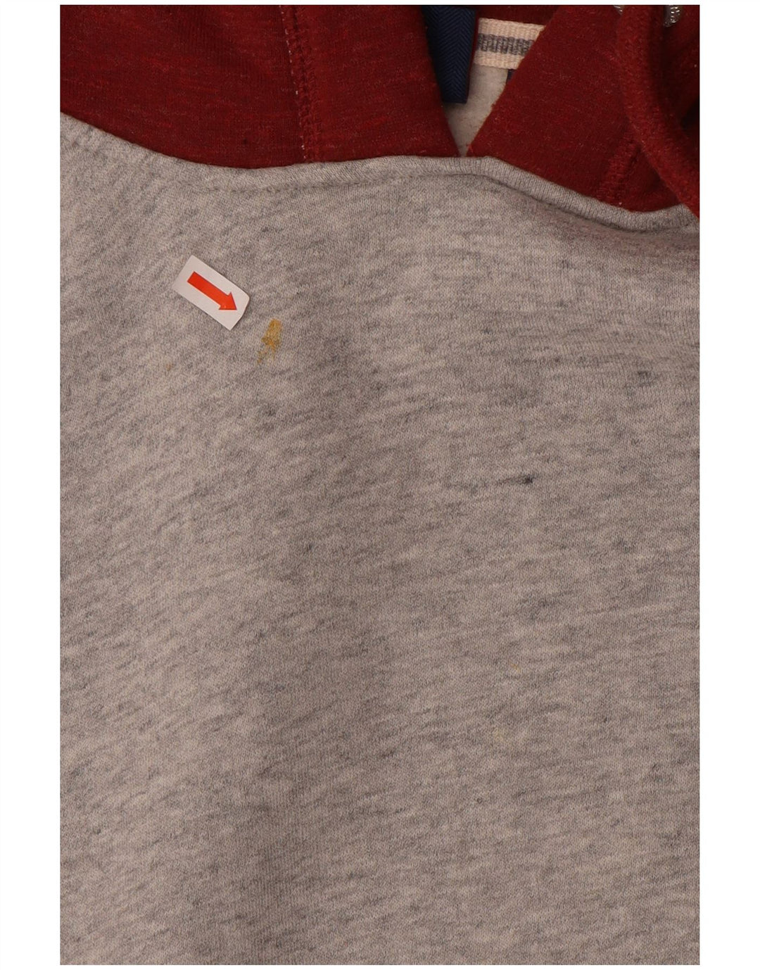 Superdry Pull à capuche pour homme en coton color block grand gris