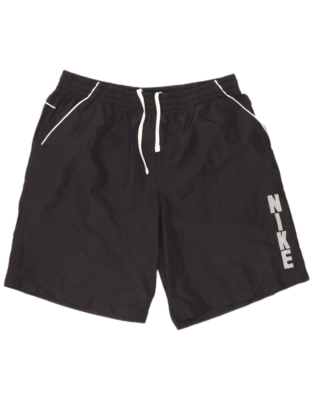 Nike Short de sport graphique pour homme 2XL Noir Polyester