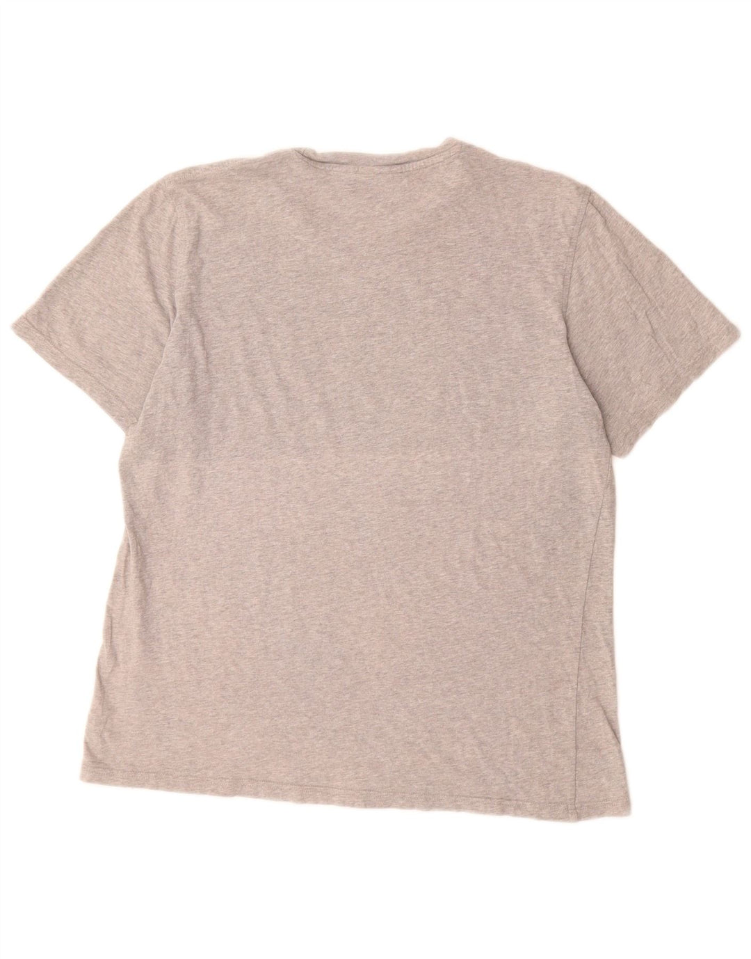 ADIDAS T-Shirt Graphique Homme Gris Moyen Coton