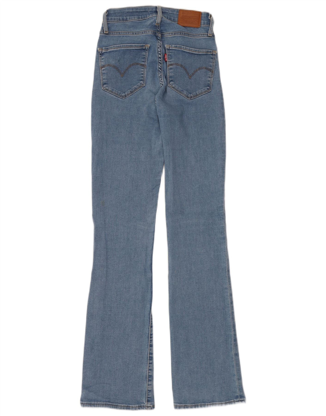 LEVI'S Jean évasé taille haute femme W25 L32 bleu coton