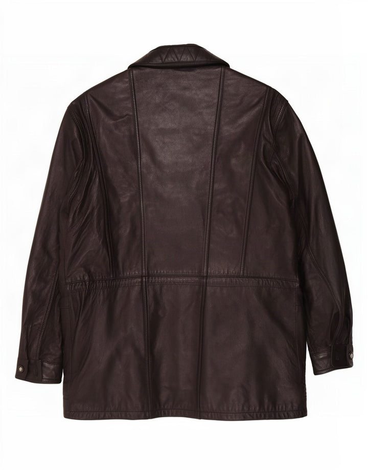 WESTBURY Homme Par C&A Veste en Cuir EU 54 2XL Noir