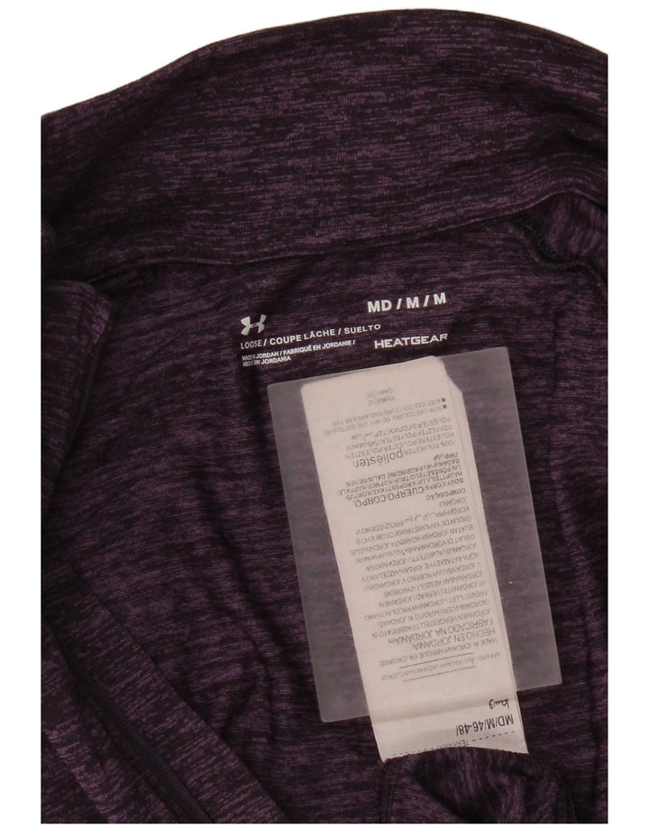 Under Armour Haut de survêtement Heat Gear pour femme UK 12 Violet moyen
