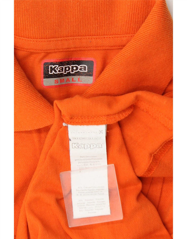 Kappa Polo Garçon 11-12 Petit Orange Coton