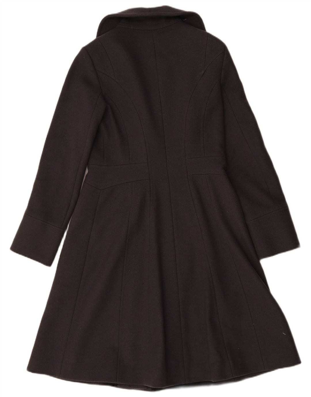Reiss Manteau Femme UK 44 Laine Gris Moyen