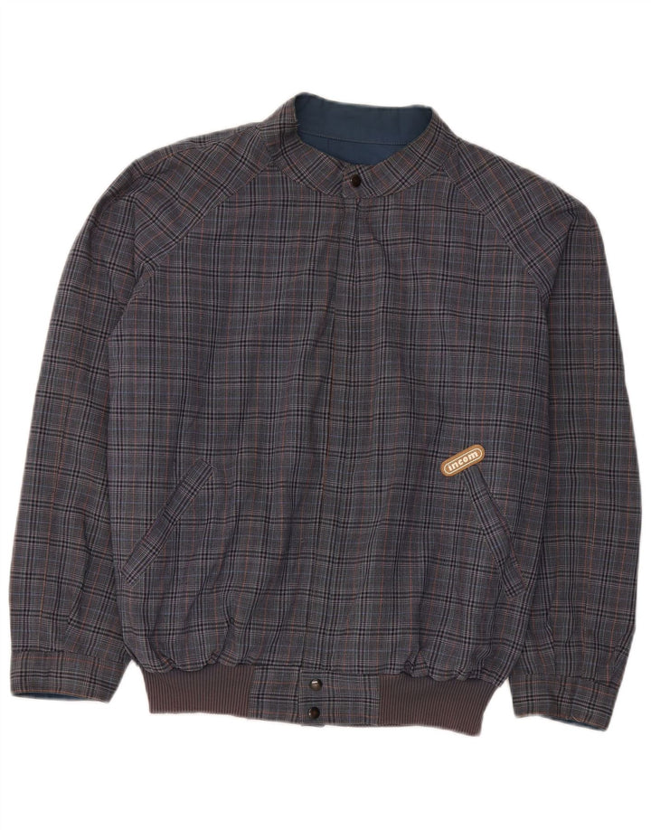 Incom Veste réversible pour homme UK 40 Large Bleu