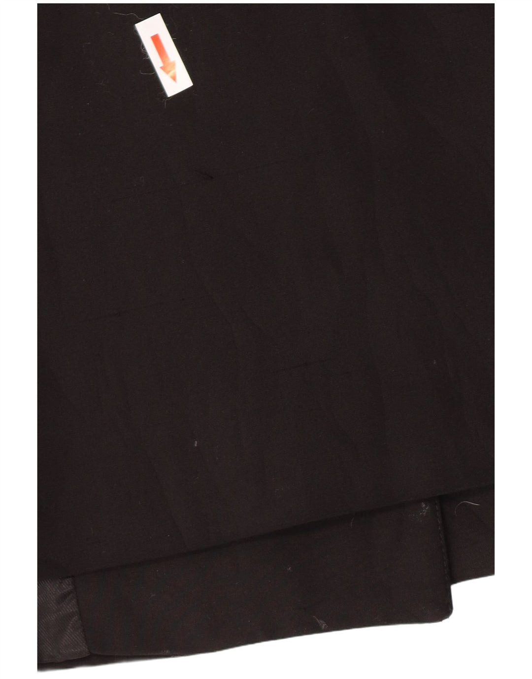 Zara Manteau croisé pour femme UK 6 XS Noir Polyester