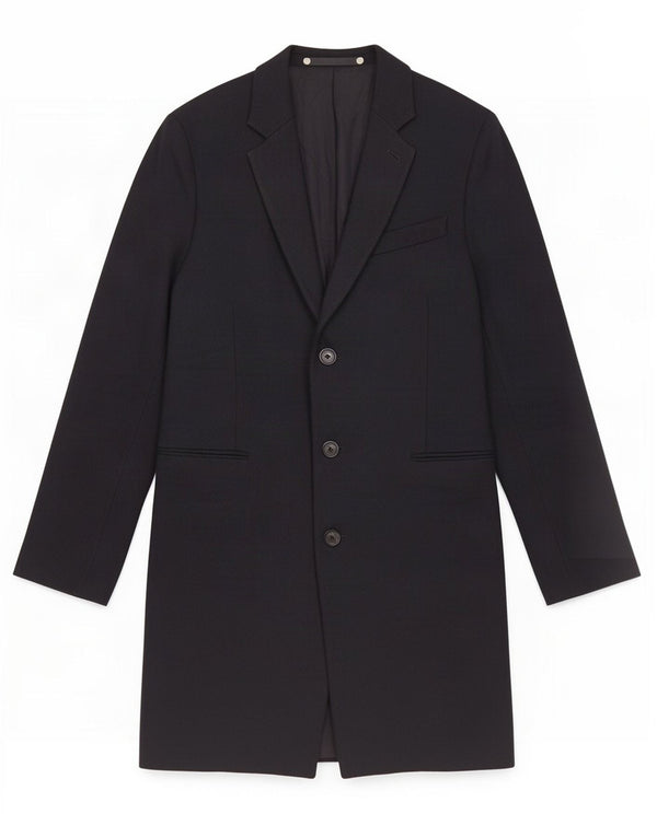 Paul Smith Manteau surdimensionné pour femme UK 10 Small Bleu marine