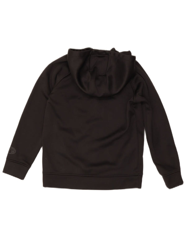 Pull à capuche zippé Animal Boys Graphic 11-12 ans Noir Polyester