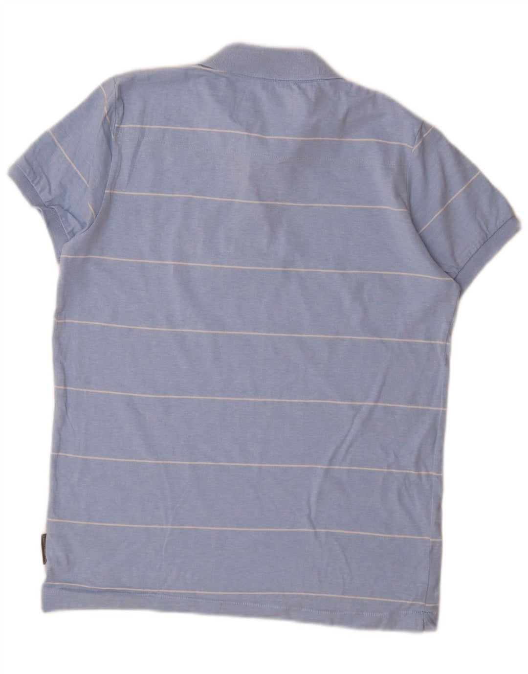 French Connection Polo Homme Bleu Moyen Rayé Coton