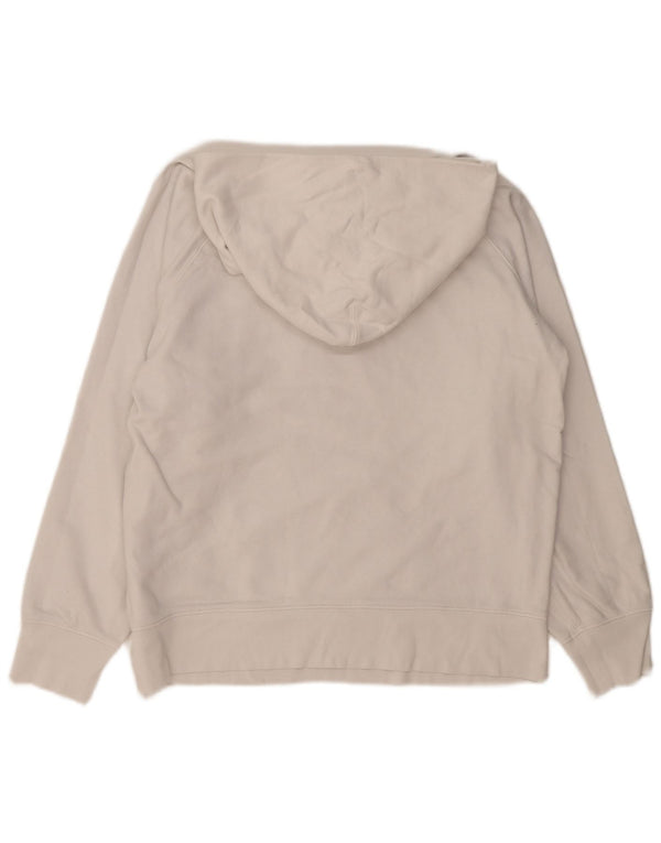 LEVI'S Pull à capuche graphique pour femme UK 16 Large Blanc