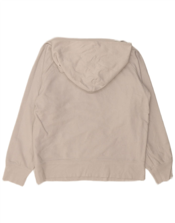 LEVI'S Pull à capuche graphique pour femme UK 16 Large Blanc