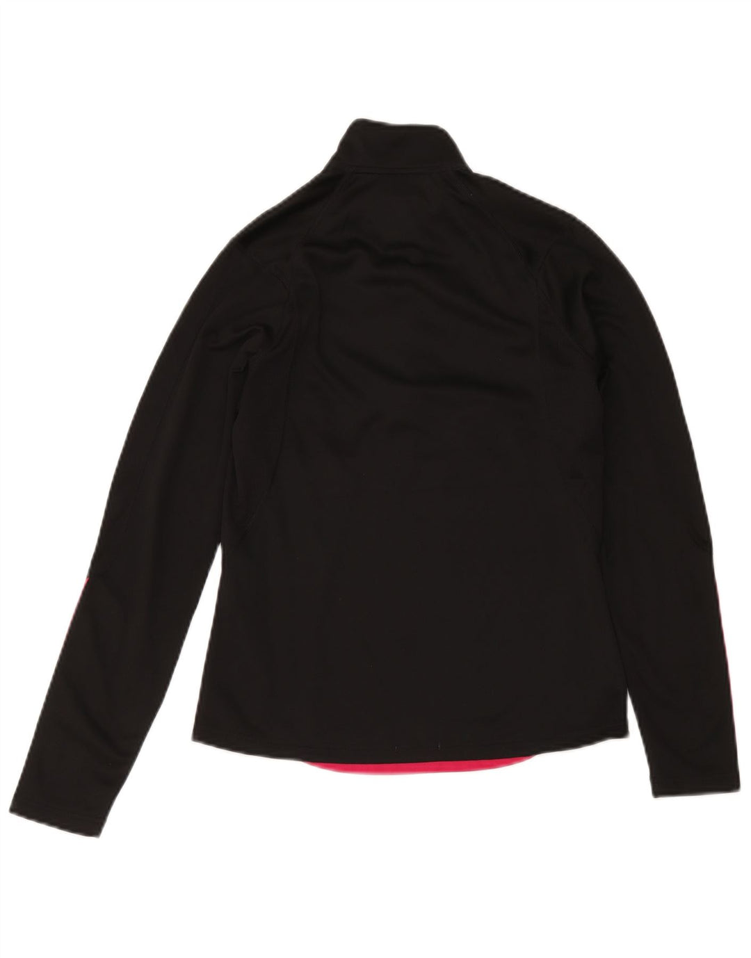 Adidas Climacool Zip Neck Pull Survêtement Top UK 10 Petit Noir