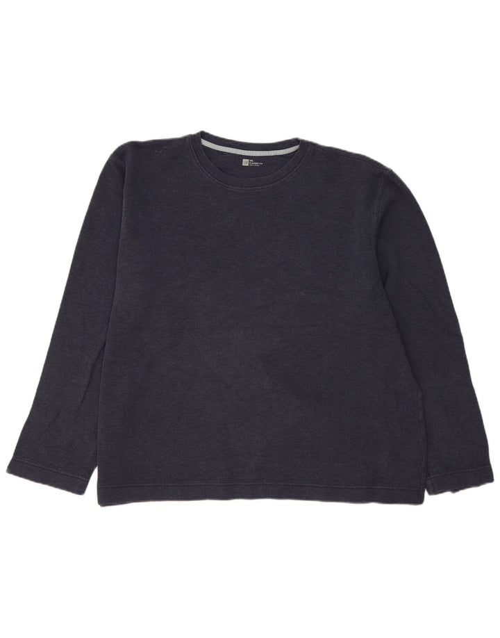 Gap Homme Coupe Classique Haut Manches Longues 2XL Bleu Marine