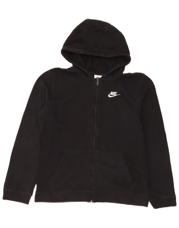 Nike Pull à capuche zippé pour garçon 13-14 ans XL Noir Coton