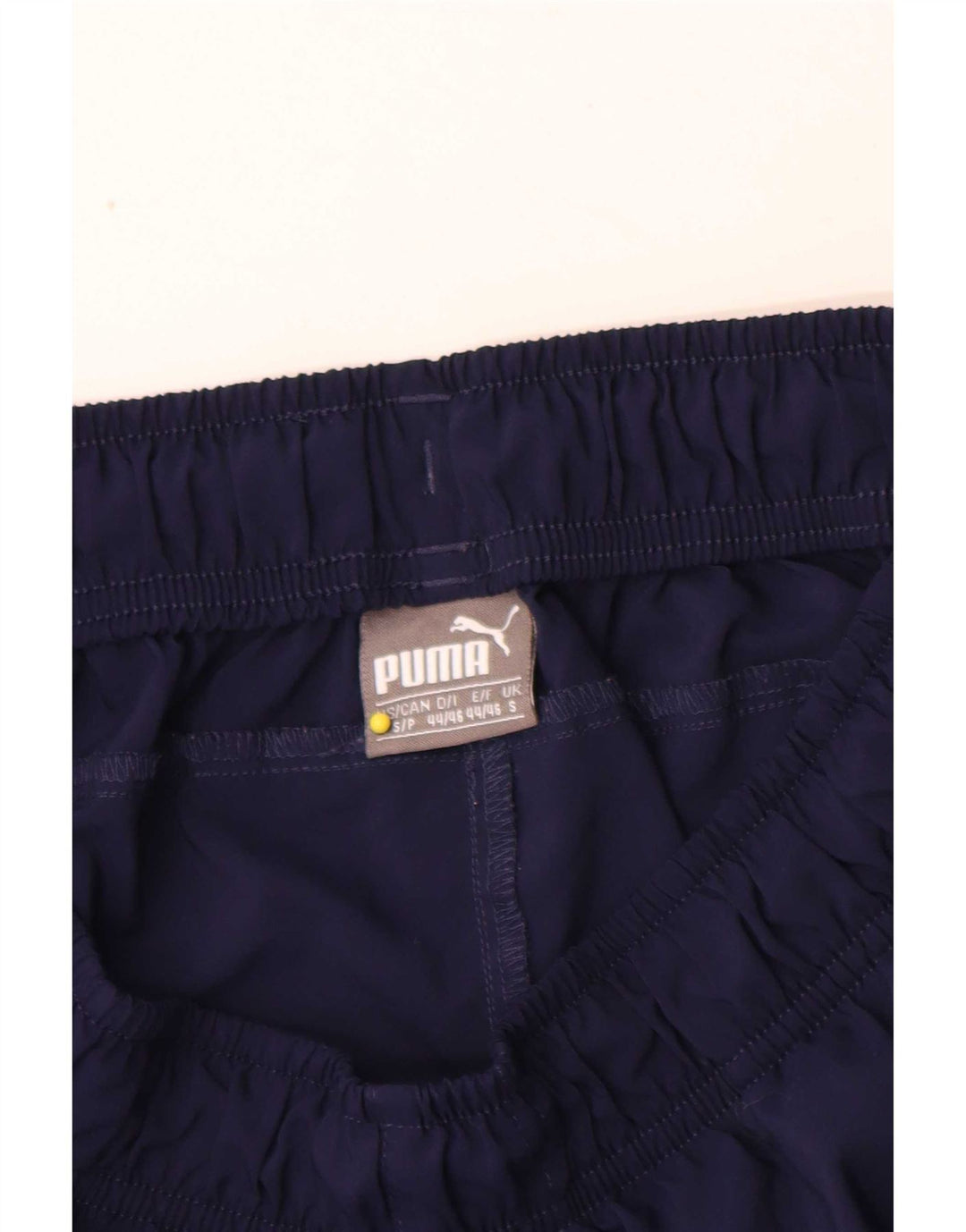 Puma Short de sport homme petit bleu marine polyester