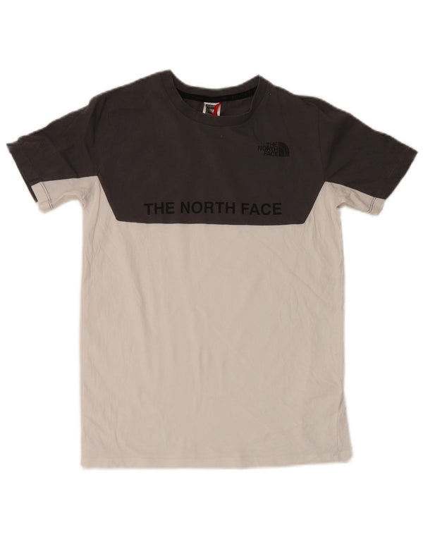The North Face T-shirt graphique pour garçon 14-15 ans XL Blanc Colourblock