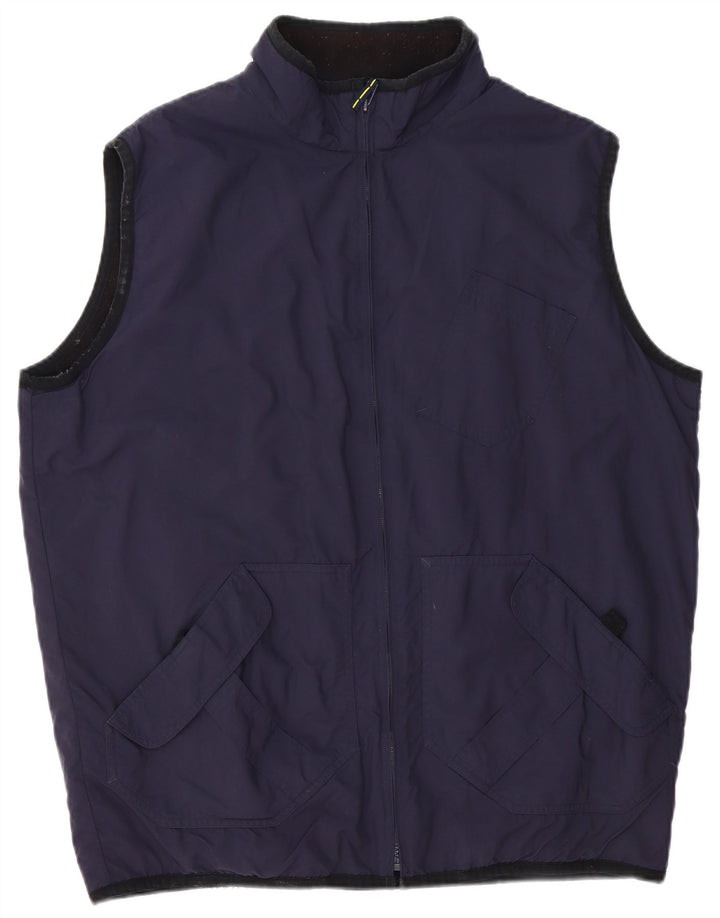 Puma Gilet utilitaire pour homme UK 38 Bleu marine moyen Polyester