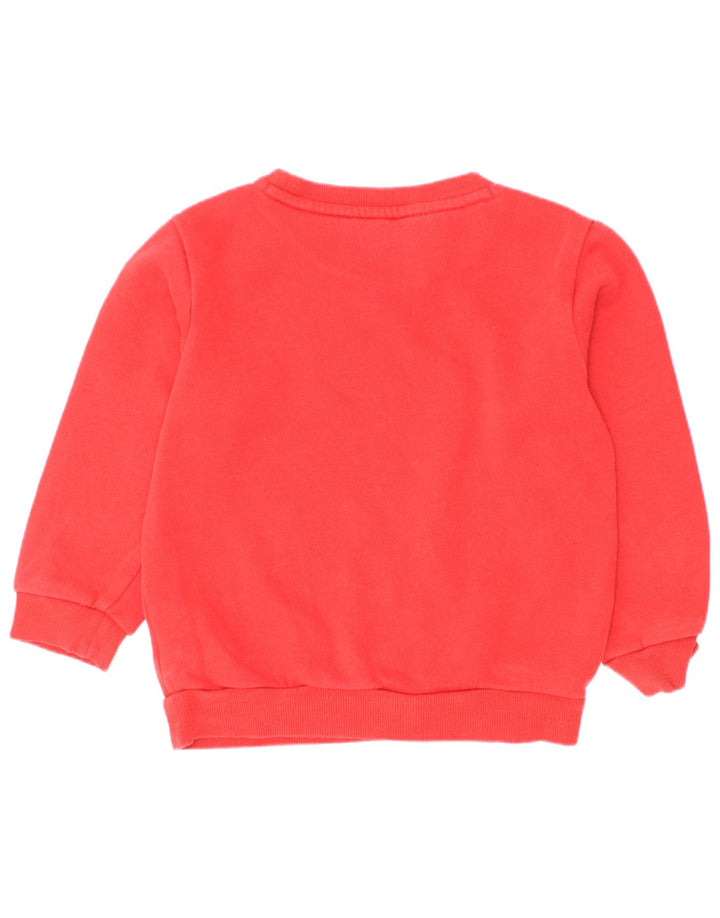 Adidas Sweat-shirt graphique pour garçon 2-3 ans Rouge Coton