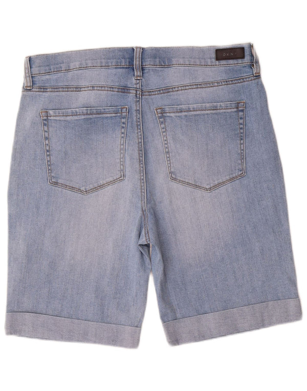 Dkny Short en jean pour femme US 14 XL W32 Bleu Coton