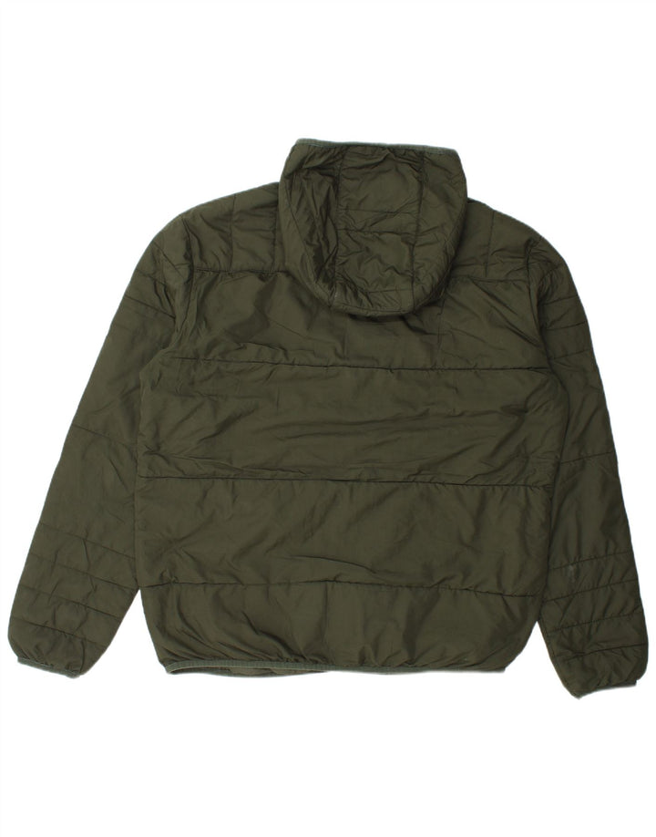 Jack & Jones Veste matelassée à capuche pour homme UK 42 XL Vert Polyester