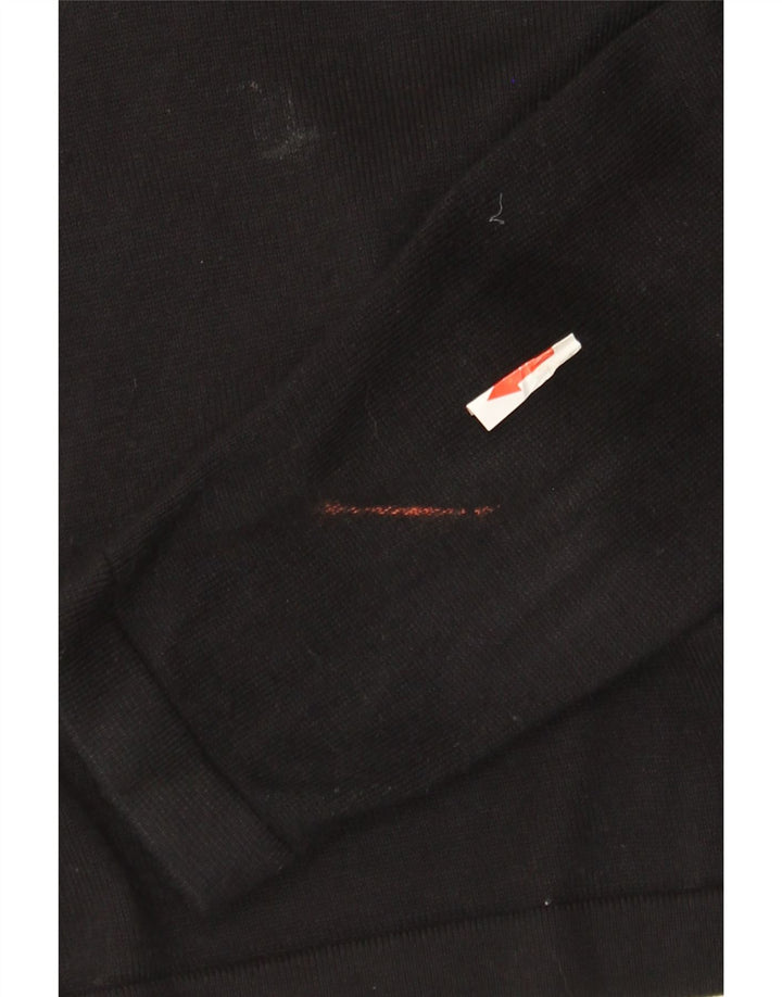 Marks & Spencer Pull cardigan court pour femme UK 12 Viscose noir moyen