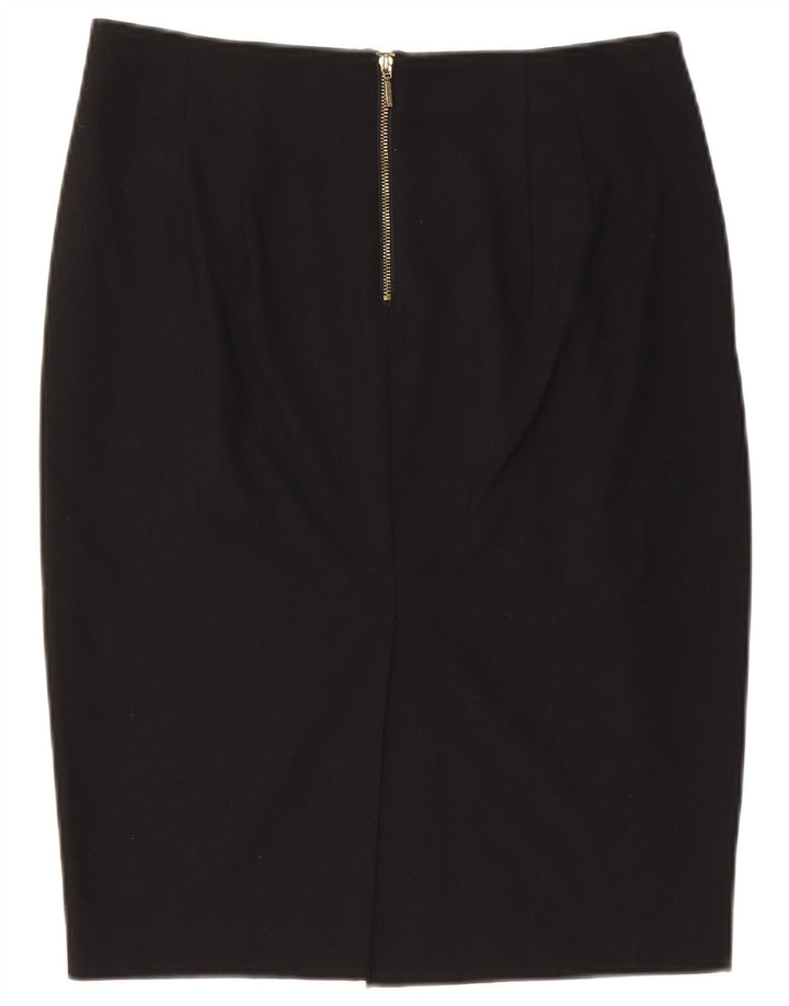 Jupe crayon femme Zara EU 38 Small W28 Noir Polyester