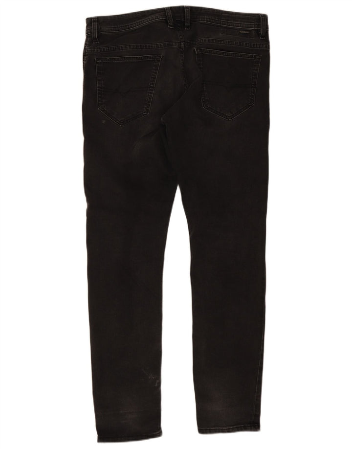 Diesel Jean slim effet vieilli W34 L30 gris coton