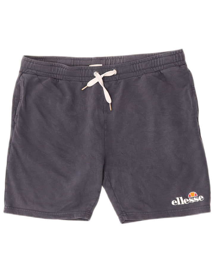 Short de sport Ellesse Homme Bleu Marine Moyen Coton