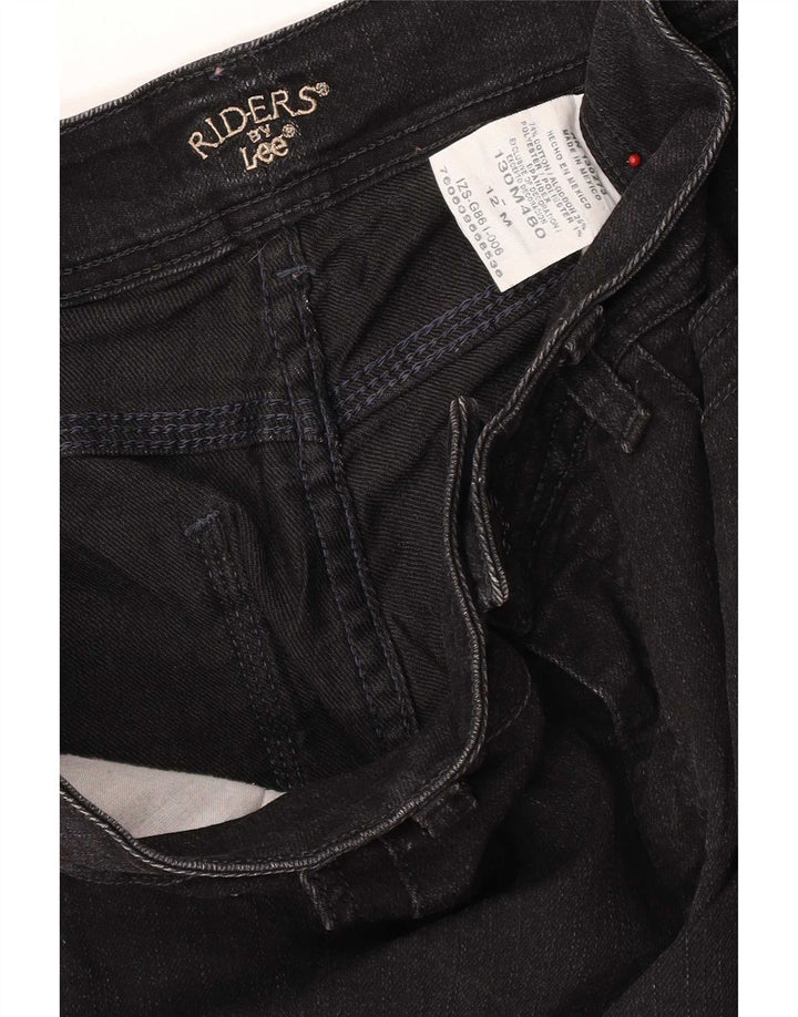 Lee Jeans Bootcut Riders pour femme US 12 Large W32 L21 Coton noir
